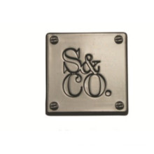 Sco Logo Plaque carrée en métal